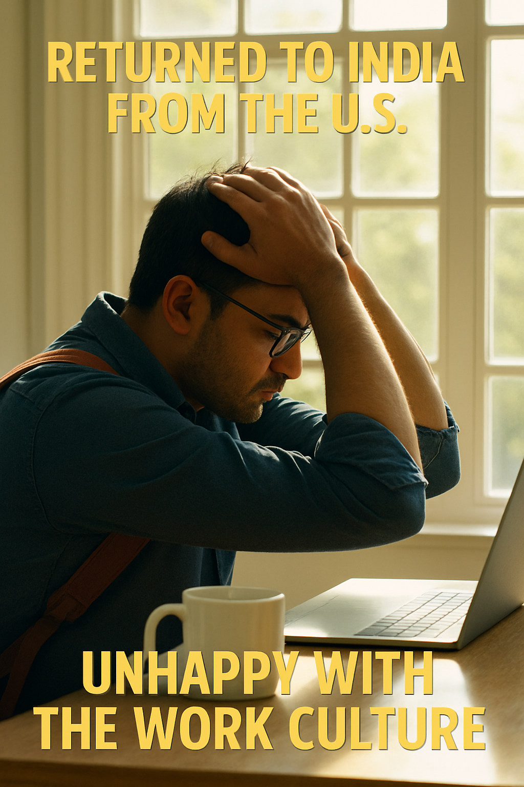 US returned techie unhappy with work culture