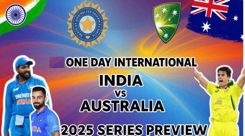India Vs Australia ODI Preview